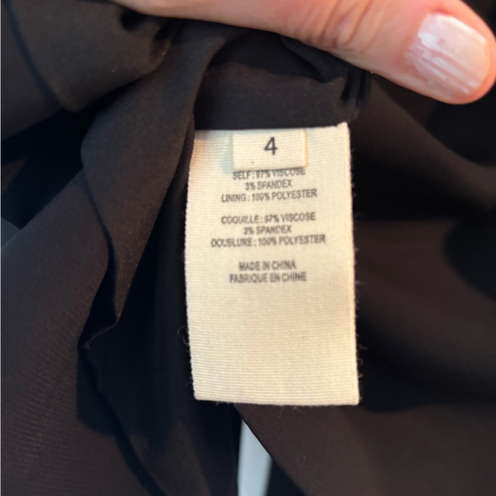 L’agence gorgeous black skirt - Picture 3 of 4